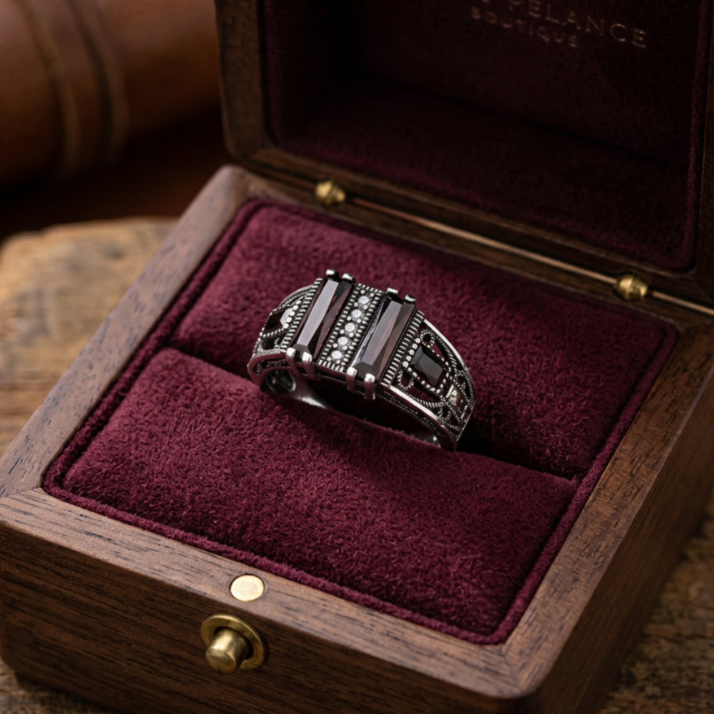 Turkish Style Vintage Ring for Men