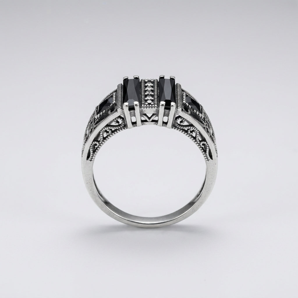 Turkish Style Vintage Ring for Men